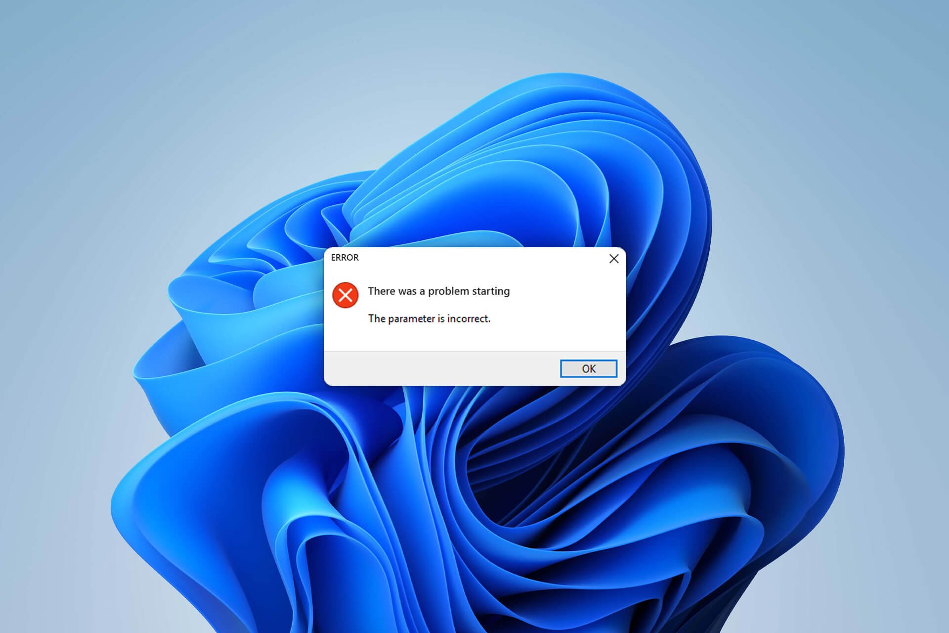 Fix the Parameter Is Incorrect windows 11 featured