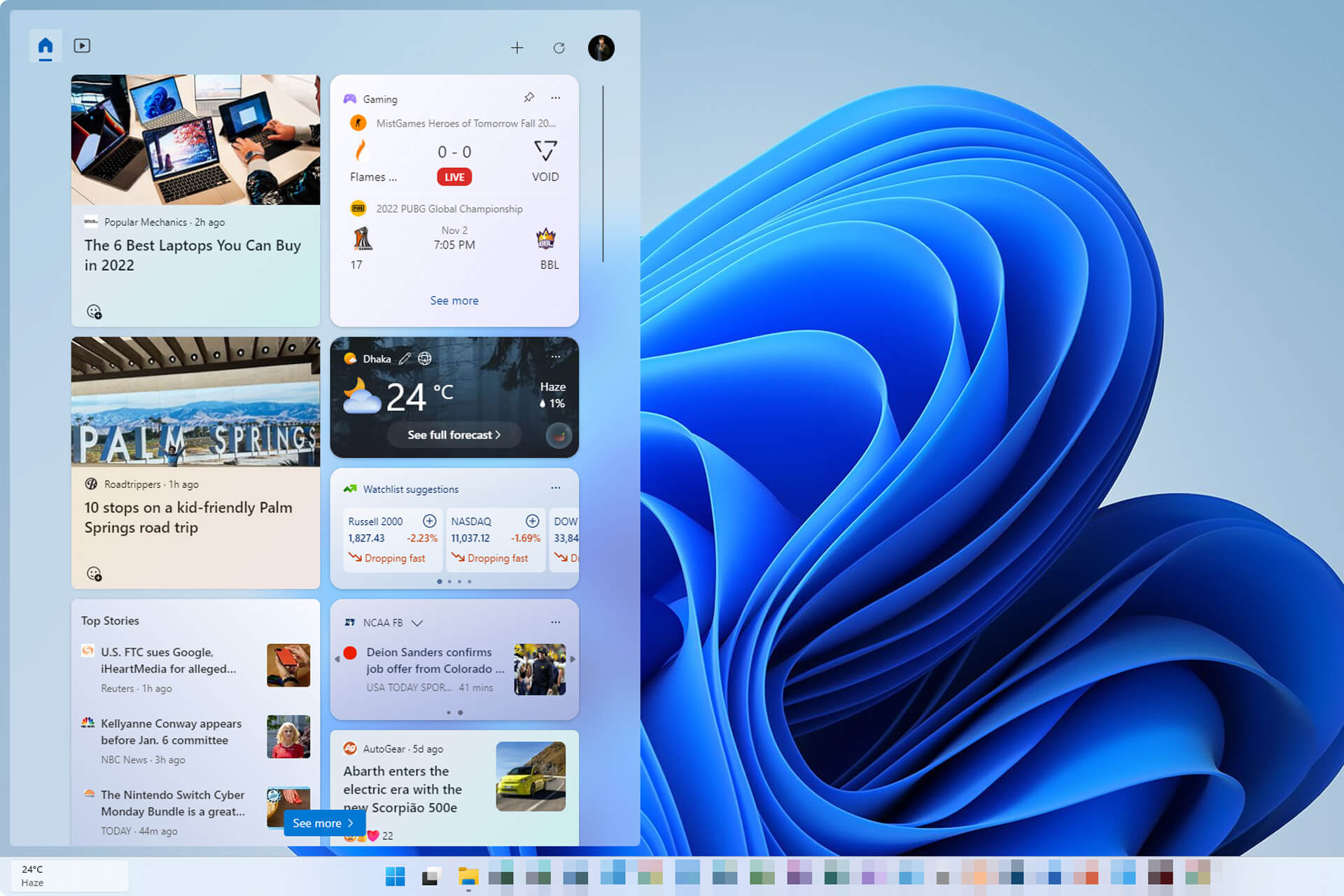 How to Remove Microsoft News From Taskbar