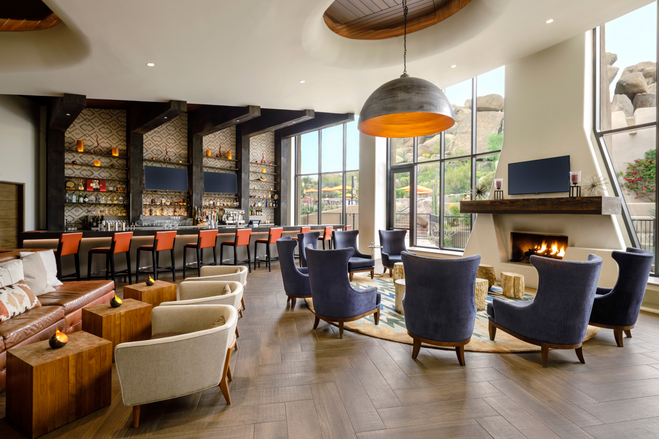 Discovery Lounge at the Boulders Resort & Spa Scottsdale.