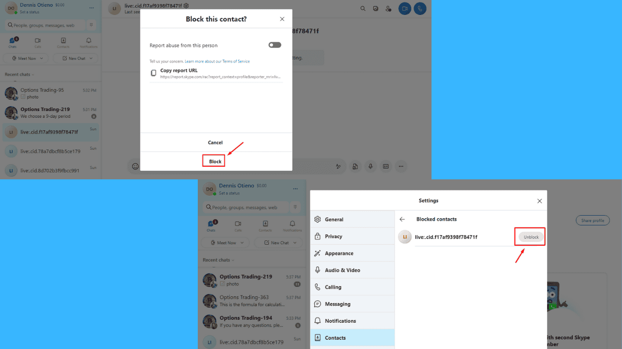 How to Block Someone on Skype